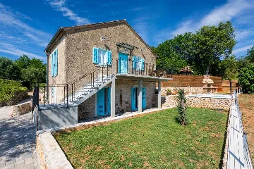 Stone Villa with Private Pool in Klimno (Krk)