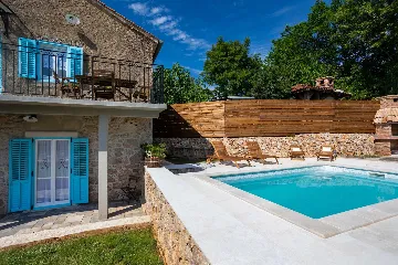 Stone Villa with Private Pool in Klimno (Krk)