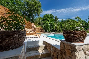 Stone Villa with Private Pool in Klimno (Krk)