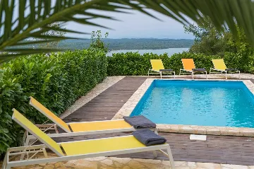 Villa with Heated Pool and Sea Views in Klimno