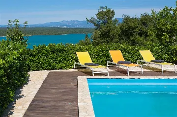 Villa with Heated Pool and Sea Views in Klimno