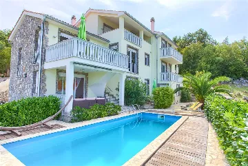 Villa with Heated Pool and Sea Views in Klimno