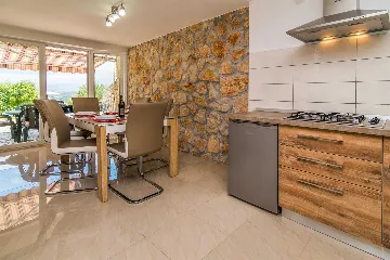 Sužan (Krk) Villa with Sea View and Pool