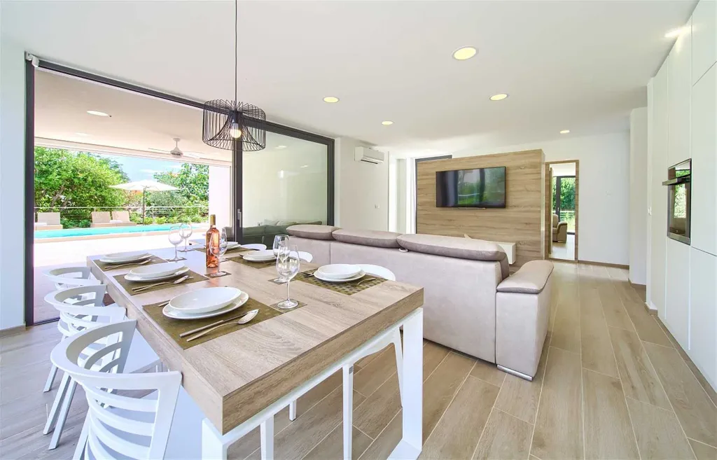Villa in Krk, Croatia with Heated Pool