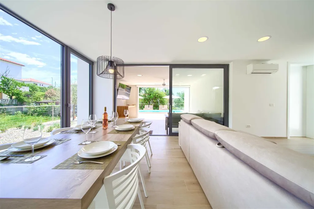 Villa in Krk, Croatia with Heated Pool
