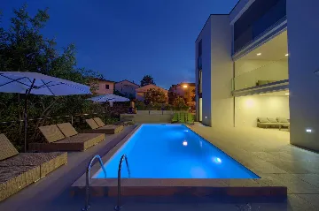 Villa in Krk, Croatia with Heated Pool