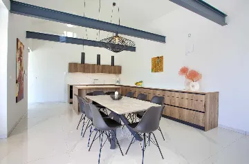 Modern 4-Bedroom Villa with Heated Pool in Klimno