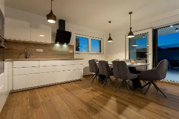 Heated-Pool Villa with Sea Views in Klimno (Krk)