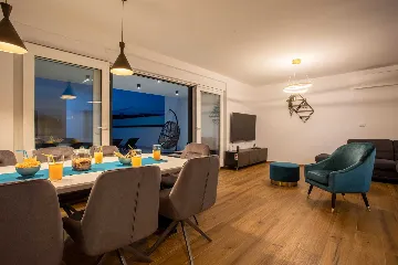 Heated-Pool Villa with Sea Views in Klimno (Krk)