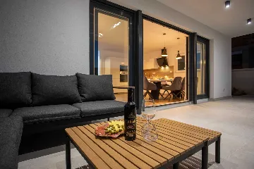 Heated-Pool Villa with Sea Views in Klimno (Krk)