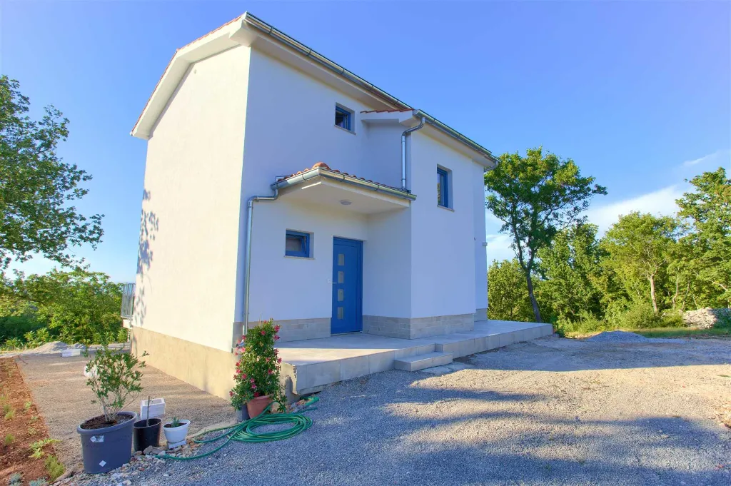 Poljica (Krk) Villa with Private Pool & Sea View