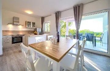 Poljica (Krk) Villa with Private Pool & Sea View