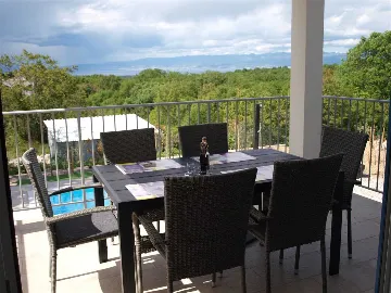 Poljica (Krk) Villa with Private Pool & Sea View