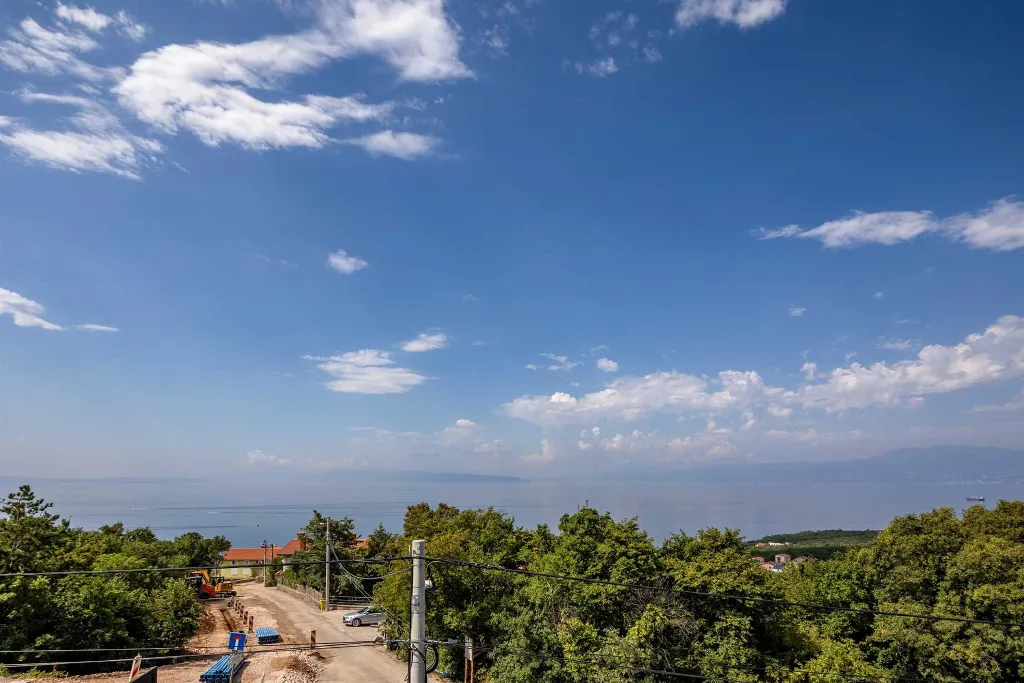 Villa in Kostrena for 8 with Heated Pool and Sea View