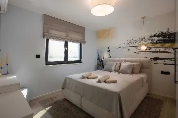 Villa in Kostrena for 8 with Heated Pool and Sea View