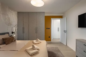 Villa in Kostrena for 8 with Heated Pool and Sea View