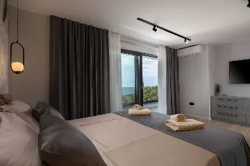 Villa in Kostrena for 8 with Heated Pool and Sea View