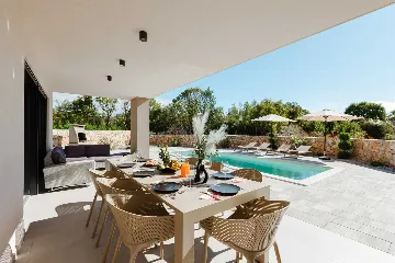 Modern Villa in Kras (Krk) for Up to 8 Guests
