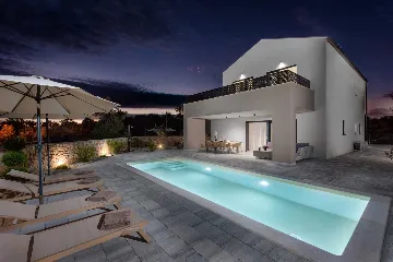 Modern Villa in Kras (Krk) for Up to 8 Guests