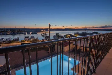 Klimno (Krk) Villa for 8 Guests with Heated Pool