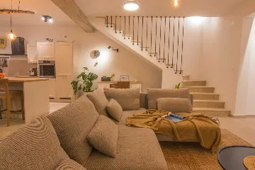 Klimno (Krk) Villa for 8 Guests with Heated Pool