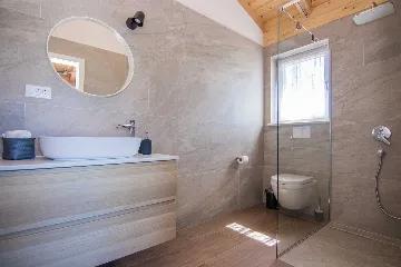 Klimno (Krk) Villa for 8 Guests with Heated Pool