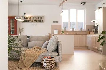 Klimno (Krk) Villa for 8 Guests with Heated Pool