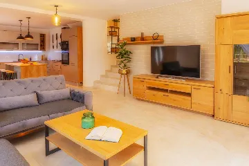 Villa with Private Pool and Sea View in Tribulje