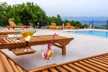 Villa with Private Pool and Sea View in Tribulje