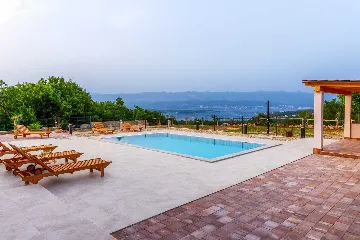 Villa with Private Pool and Sea View in Tribulje
