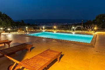 Villa with Private Pool and Sea View in Tribulje