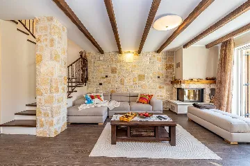 Porat (Krk) Villa with Heated Private Pool