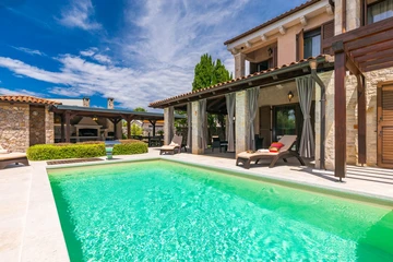 Porat (Krk) Villa with Heated Private Pool