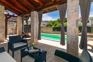 Porat (Krk) Villa with Heated Private Pool