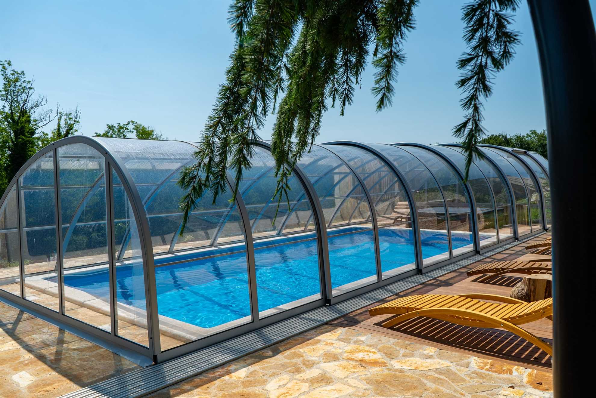 Villa Julijud z Zasebnim Bazenom in Stekleno Kupolo – Istrski Dragulj za Popolno Sprostitev