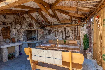 Stone Villa with Pool in Županje, Krk