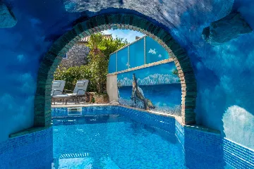 Stone Villa with Pool in Županje, Krk