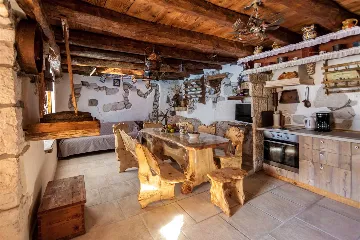 Stone Villa with Pool in Županje, Krk