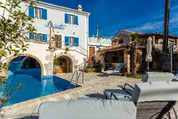 Stone Villa with Pool in Županje, Krk