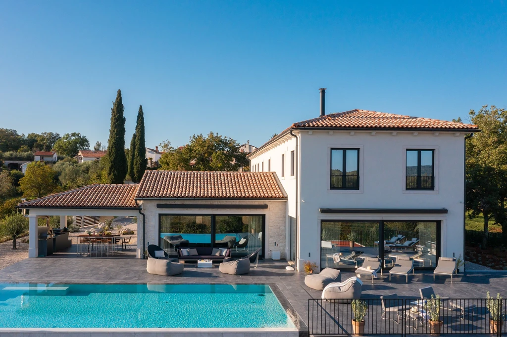 4-Bedroom Villa in Motovun for Up to 8 Guests