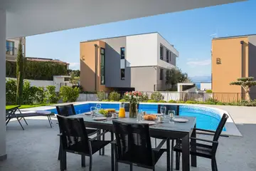 Malinska (Krk) 2-Bedroom Apartment with Private Pool