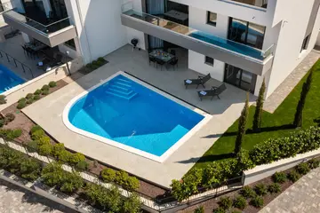 Malinska (Krk) 2-Bedroom Apartment with Private Pool