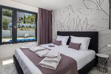 Malinska (Krk) 2-Bedroom Apartment with Private Pool