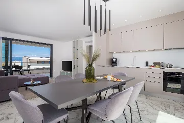 Malinska (Krk) 2-Bedroom Apartment with Private Pool