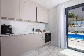 Malinska (Krk) 2-Bedroom Apartment with Private Pool