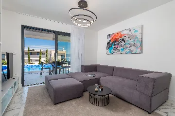 Apartment in Malinska with Private Pool and Sea View