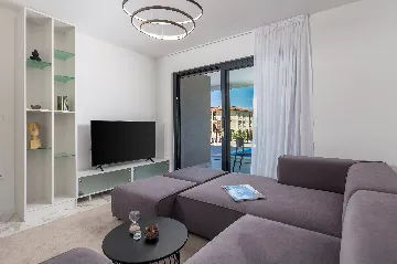 Apartment in Malinska with Private Pool and Sea View