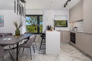 Apartment in Malinska with Private Pool and Sea View