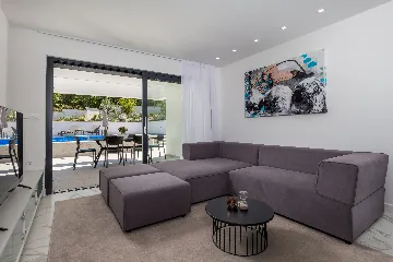 Apartment in Malinska with Private Pool and Sea View