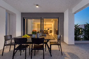 Apartment in Malinska with Private Pool and Sea View